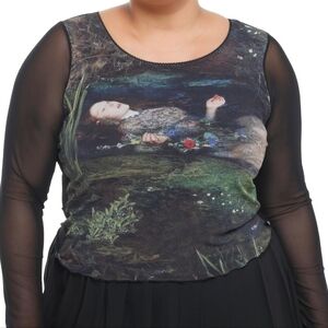 Ophelia Mesh Long Sleeve Top